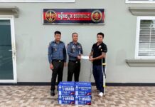 ក្រុមការងារ អាវុធហត្ថរាជធានីភ្នំពេញ នាំយកអំណោយឧបត្ថម្ភដល់សមាជិក០២នាក់!